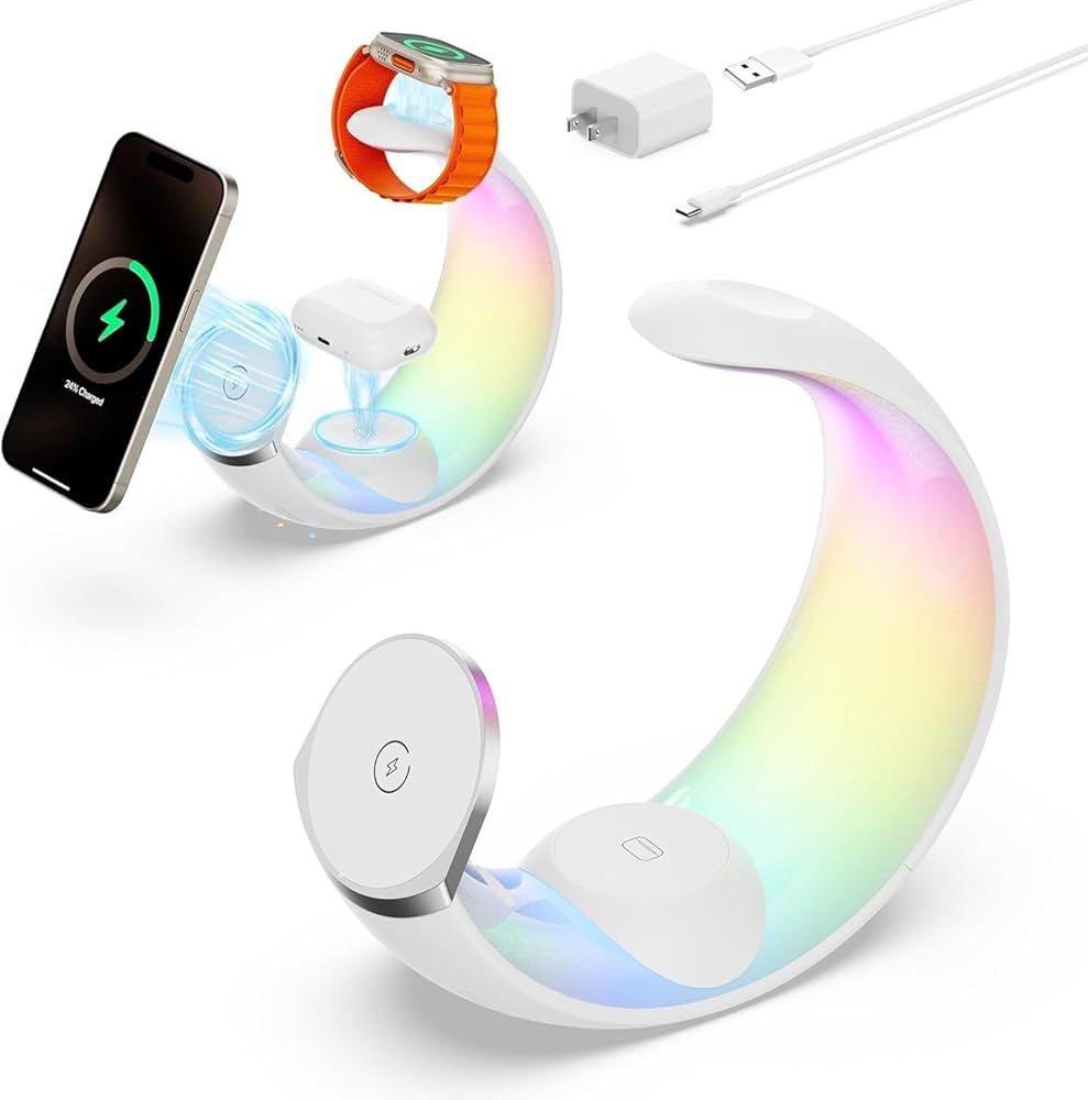 Earldom 4 in 1 Magnetic Wireless Charger ET-WC55 - Image 2