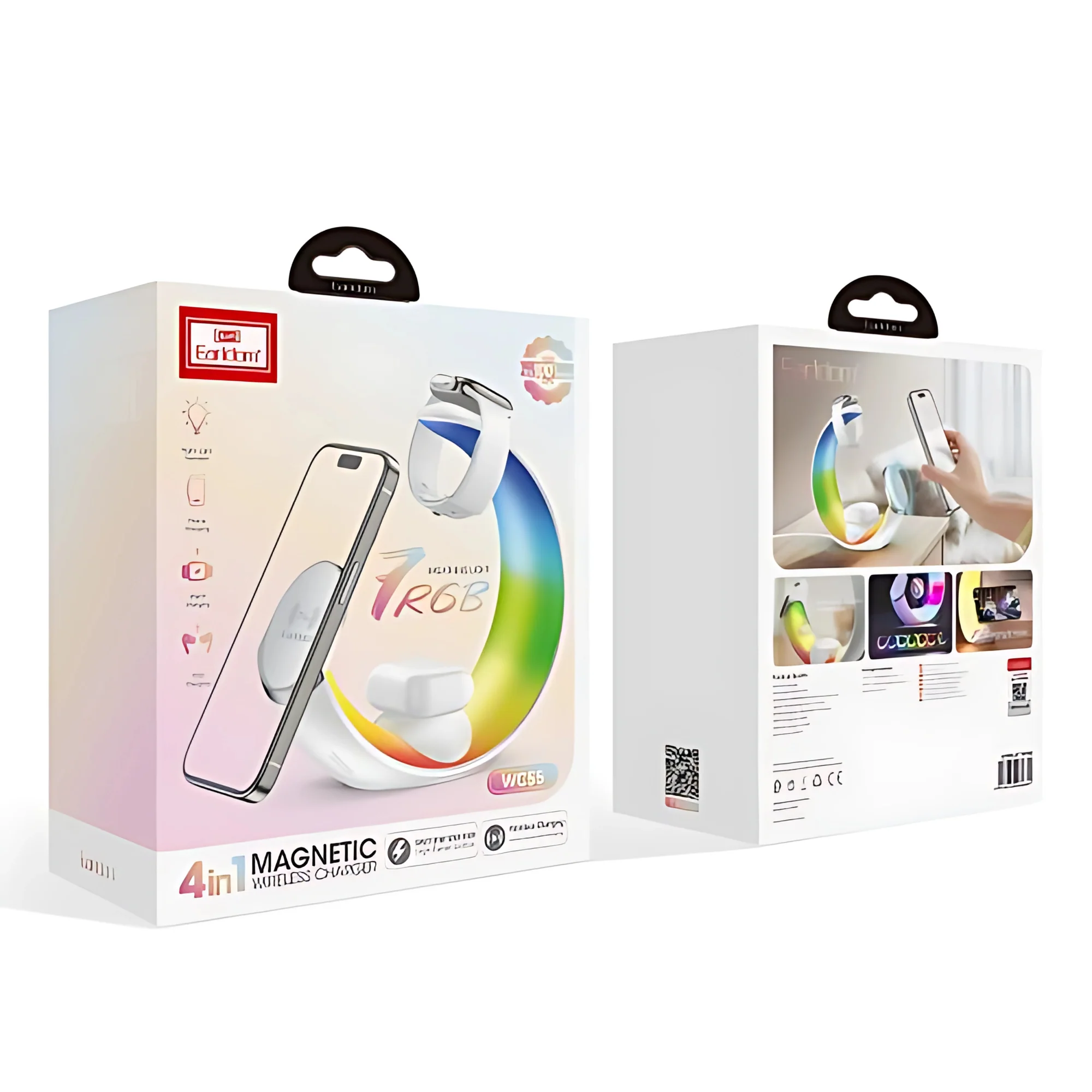 Earldom 4 in 1 Magnetic Wireless Charger ET-WC55 - Image 3