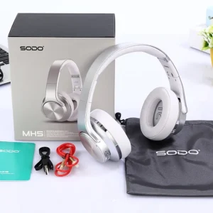 Sodo MH5 Headphones and Speaker 2 in 1 Grey