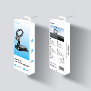 Trusmi Magnetic Car Phone Holder 360° Adjustable Foldable LP09-01