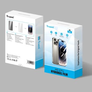 Trusmi Edge Phones Auto Repair Flexible Hydrogel Film Protector - 50pcs Pack