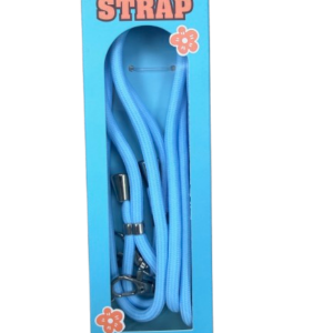 Nylon Lanyard Strap Light Blue