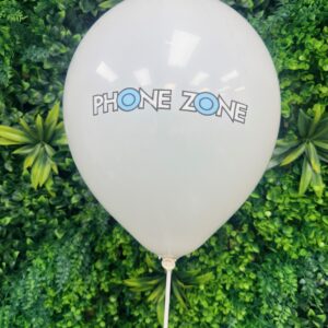 Phone Zone Balloons White - Pack of 50