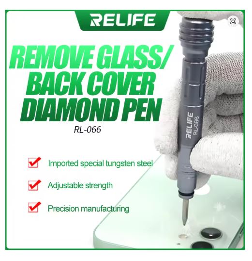 Mobile Phone Back Glass Cover Blasting Pen RELIFE RL-066