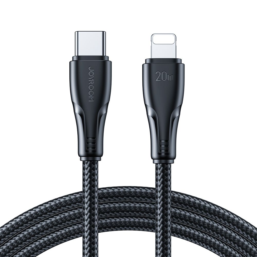 Joyroom Type-C to Lightning 0.25m-Black 30W Fast Charging Data Cable S-A11