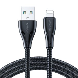 Joyroom USB-A to Lightning 0.25m-Black 3A Fast Charging Data Cable S-A11