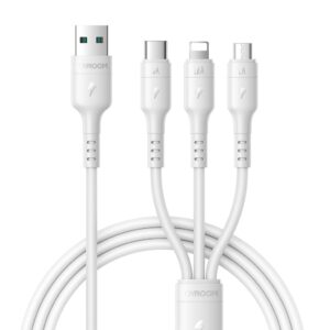 Joyroom 3 in 1 Charging Cable USB A to Type C + Lightning + Micro S-A61
