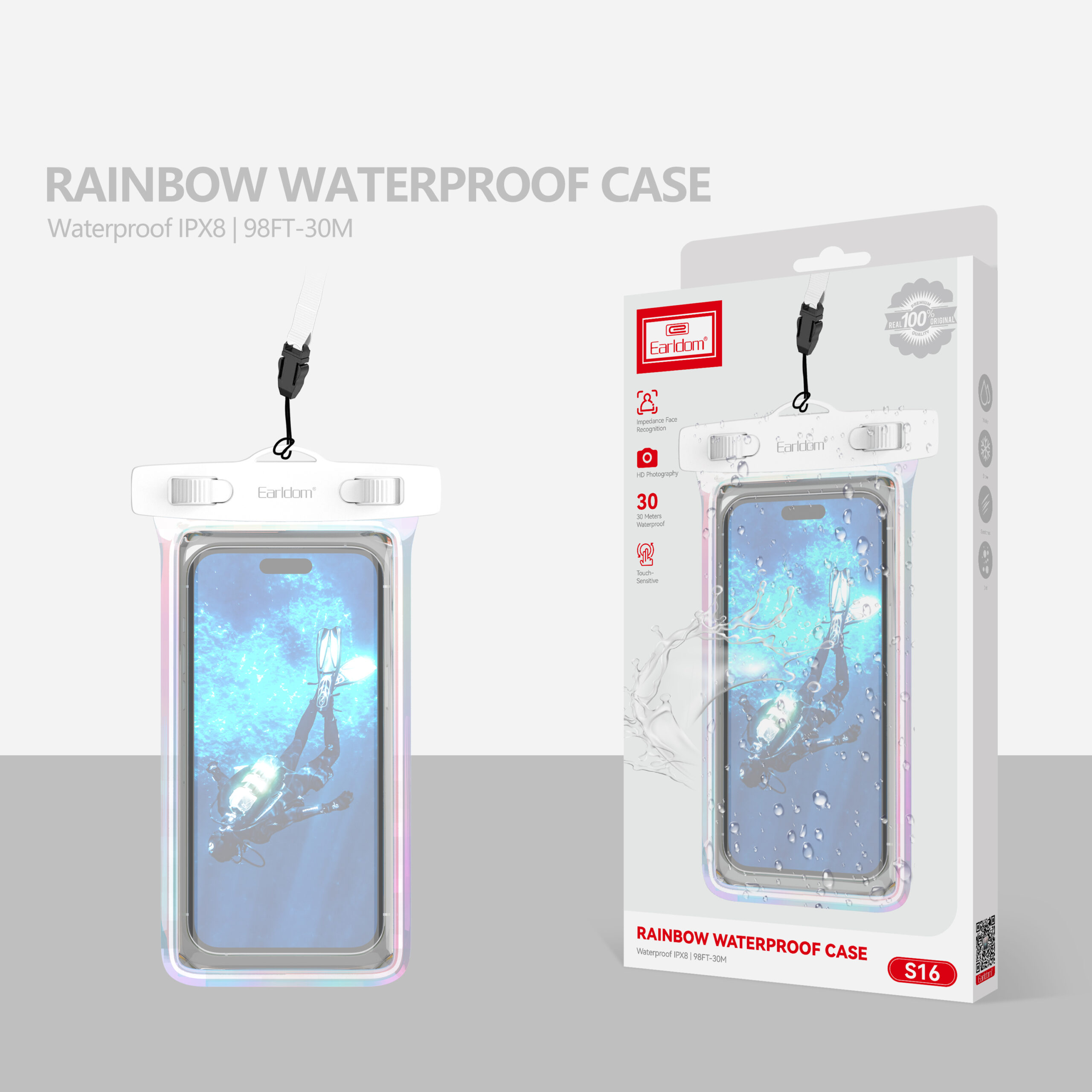Earldom Waterproof Phone Pouch ET-S16
