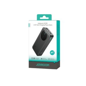 Joyroom CCC Power Bank 20000mAh Black 22.5W LED  Fast Charging JR-PBF14 Pro