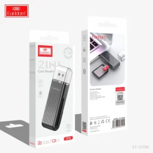 Earldom 2 in 1 Card Reader USB ET-OT96