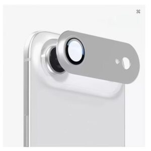 iPhone 17 Air Camera Glass Protector Full Panel Silver - Pack of 5