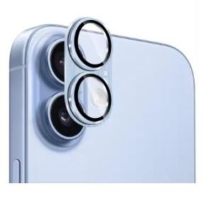 iPhone 17 Camera Glass Protector Full Panel Light Blue - Pack of 5