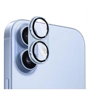 iPhone 17 Camera Glass Protector Full Panel Light Blue - Pack of 5
