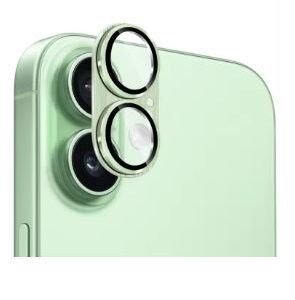 iPhone 17 Camera Glass Protector Full Panel Light Green - Pack of 5