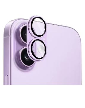 iPhone 17 Camera Glass Protector Full Panel Light Purple - Pack of 5